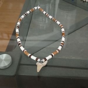 Shark tooth necklace